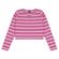 Blusa-Meninas-Cropped-Manga-Longa-Cotton-Fucsia-Listras-Brancas-2