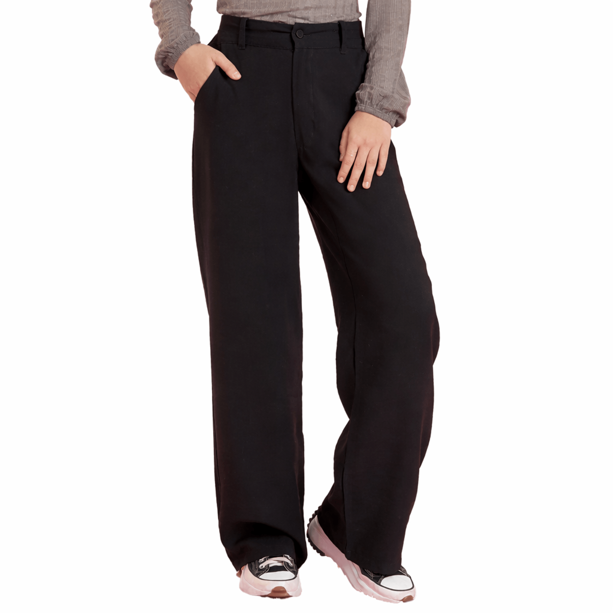 Calca-Meninas-Alfaiataria-Viscose-Wide-Leg-Preta-1