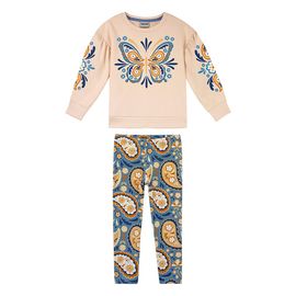 Conjunto-Meninas-Moletom-Bege-Borboleta-Azul-e-Legging-Estampada-2