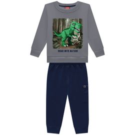 Conjunto-Meninos-Moletom-Cinza-Dino-de-Montar-e-Calca-Azul-Marinho-0
