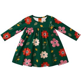 Vestido-Infantil-Manga-Longa-Malha-Verde-Estampa-Flores-Kyly-2