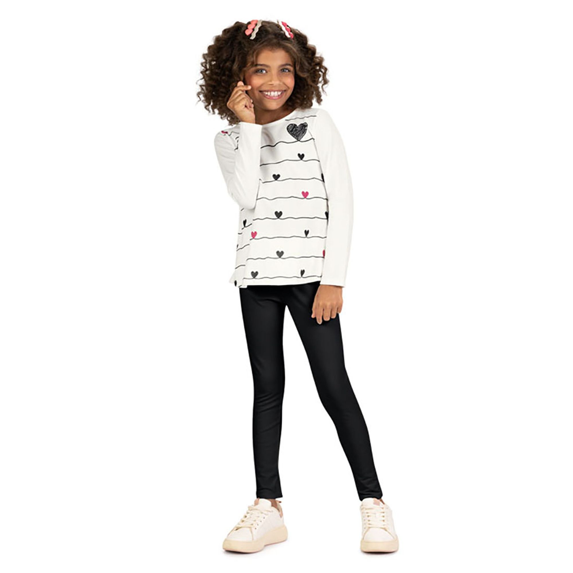 Conjunto-Meninas-Blusa-Longa-Off-White-Love-e-Legging-Preta-1