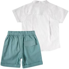 Conjunto-Meninos-Camisa-Branca-Gola-Padre-e-Bermuda-Sarja-Menta-2