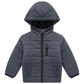 Jaqueta-Meninos-Puffer-Cinza-Chumbo-Capuz-Impermeavel-Kyly-2