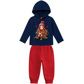 Conjunto-Moletom-Meninas-Blusao-Capuz-Marinho-Menininha-e-Calca-Vermelha-2