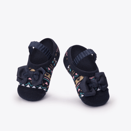 Meia-Bebes-Sapatilha-Boneca-Azul-Marinho-Geometrica-Aplique-Laco-Puket-1