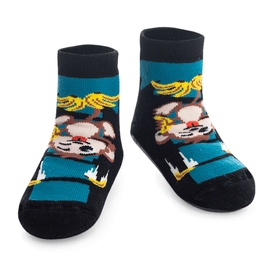 Meia-Meninos-Soquete-Pansock-Preta-Macaco-Banana--Sola-Emborrachada-1