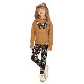Conjunto-Moletom-Meninas-Blusao-Capuz-Marrom-Borboleta-e-Legging-1