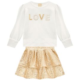 Conjunto-Meninas-Blusa-Off-White-Love-Bordado-e-Saia-Dourada-Paetes-2