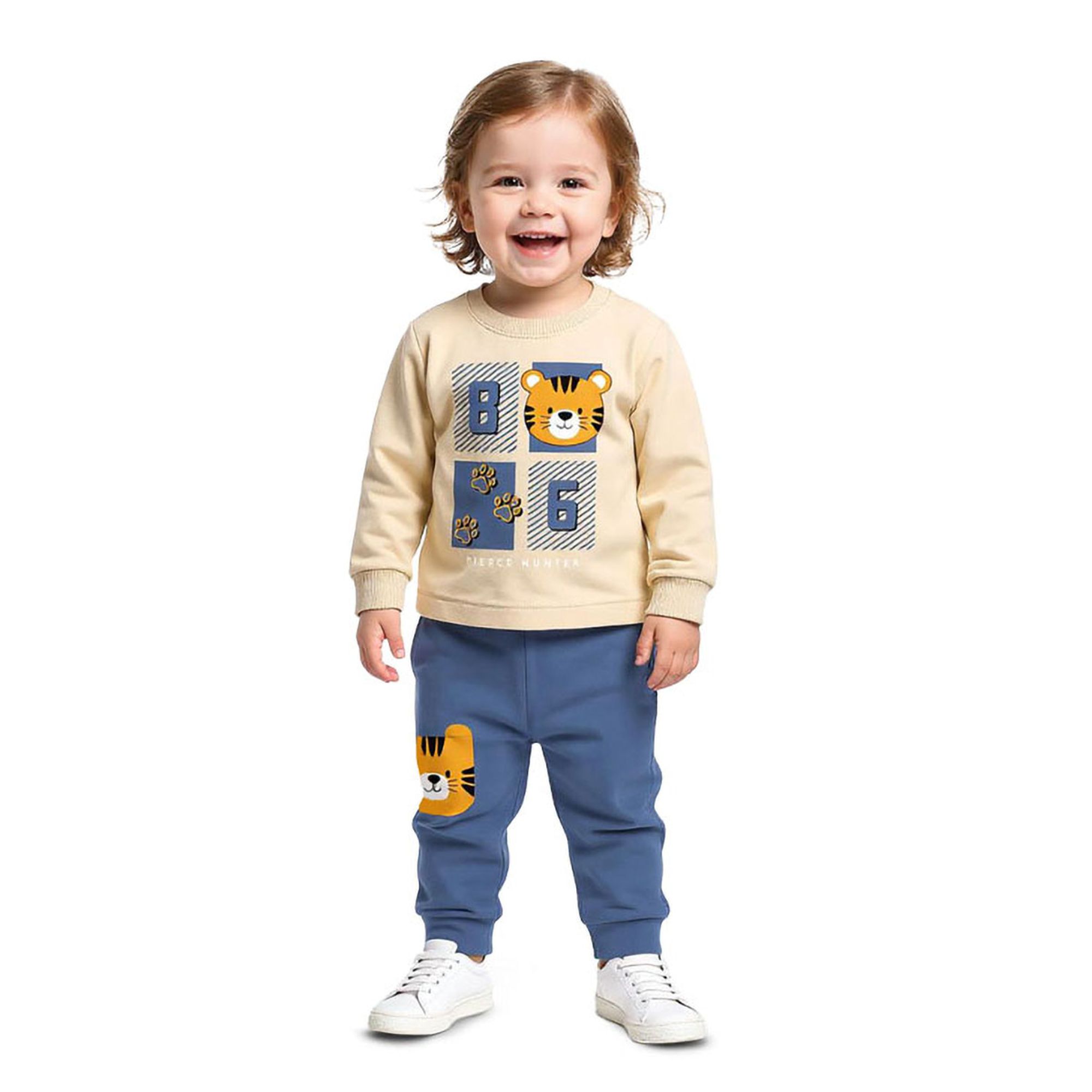 Conjunto-Meninos-Moletom-Casaco-Bege-Tigre-e-Calca-Azul-Anoitecer-1