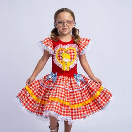 Vestido-Infantil-Junino-Xadrez-Vermelho-Coracao-Caipirinha-1