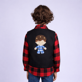 colete-infantil-preto-apliques-de-feltro-2