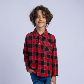 Camisa-Infantil-Junino-Flanelada-Xadrez-Vermelha-Preta-e-Branca-1
