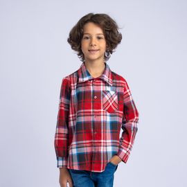 -	Camisa-Infantil-Junina-Flanela-Xadrez-Vermelha-Azul-e-Branca-1
