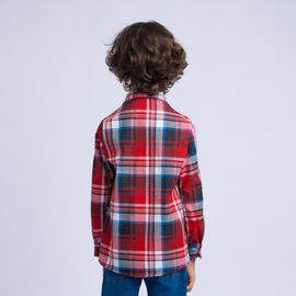 -	Camisa-Infantil-Junina-Flanela-Xadrez-Vermelha-Azul-e-Branca-2
