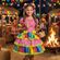 Vestido-Infantil-Junino-Ciganinha-Saia-Camadas-Xadrez-Pink-e-Patchwork-1