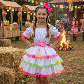 Vestido-Infantil-Junino-Noivinha-do-Sertao-Caipira-Festa-Junina-1