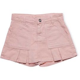 Short-Saia-Infantil-Sarja-Rosa-Claro-Pregas-e-Bolsos-2