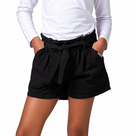 Short-Meninas-Preto-Sarja-Leve-Clochard-Faixa-na-Cintura-2