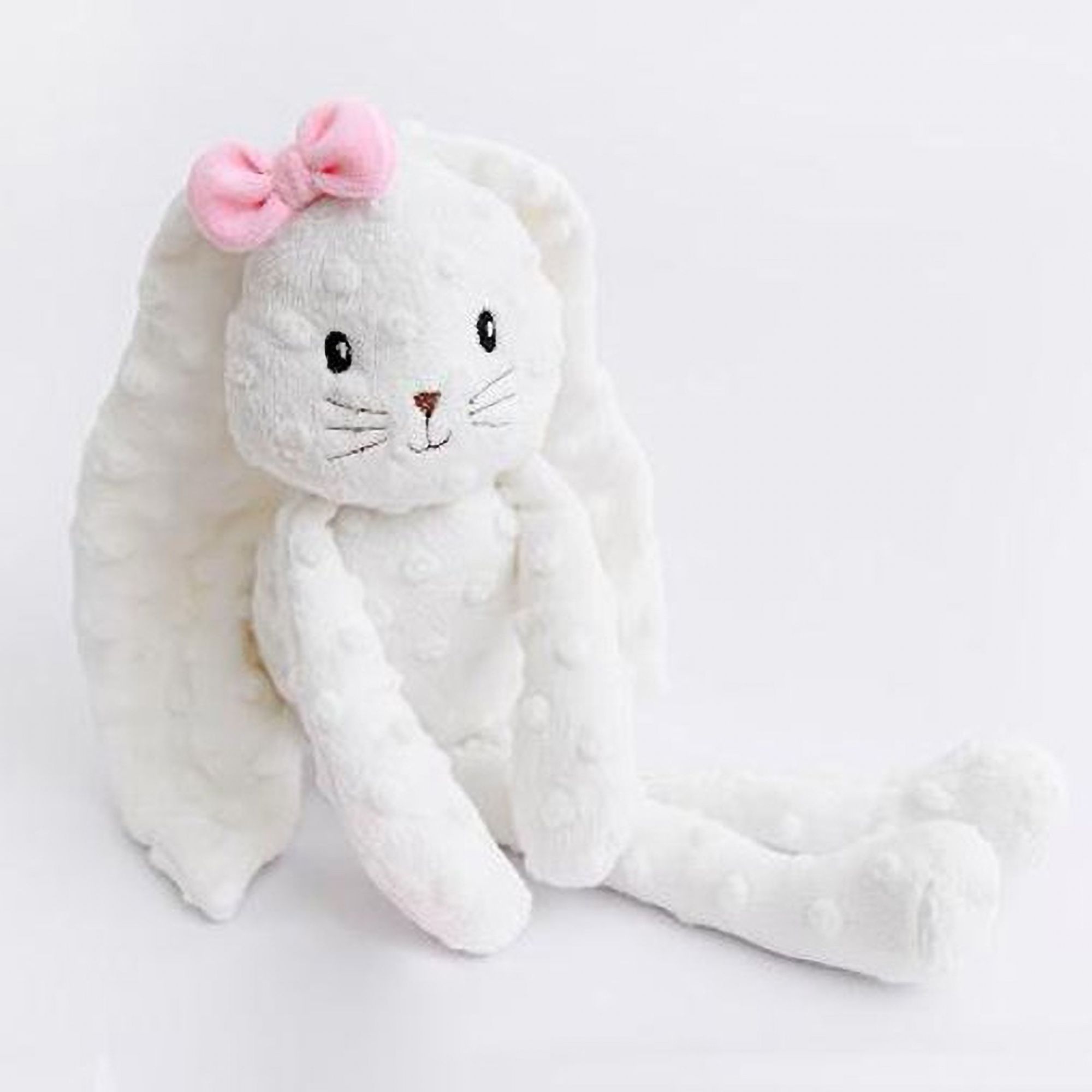 Boneco-Pelucia-Coelha-Kika-Lacinho-Rosa-Zip-Toys