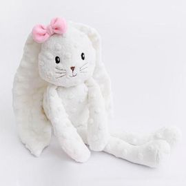 Boneco-Pelucia-Coelha-Kika-Lacinho-Rosa-Zip-Toys