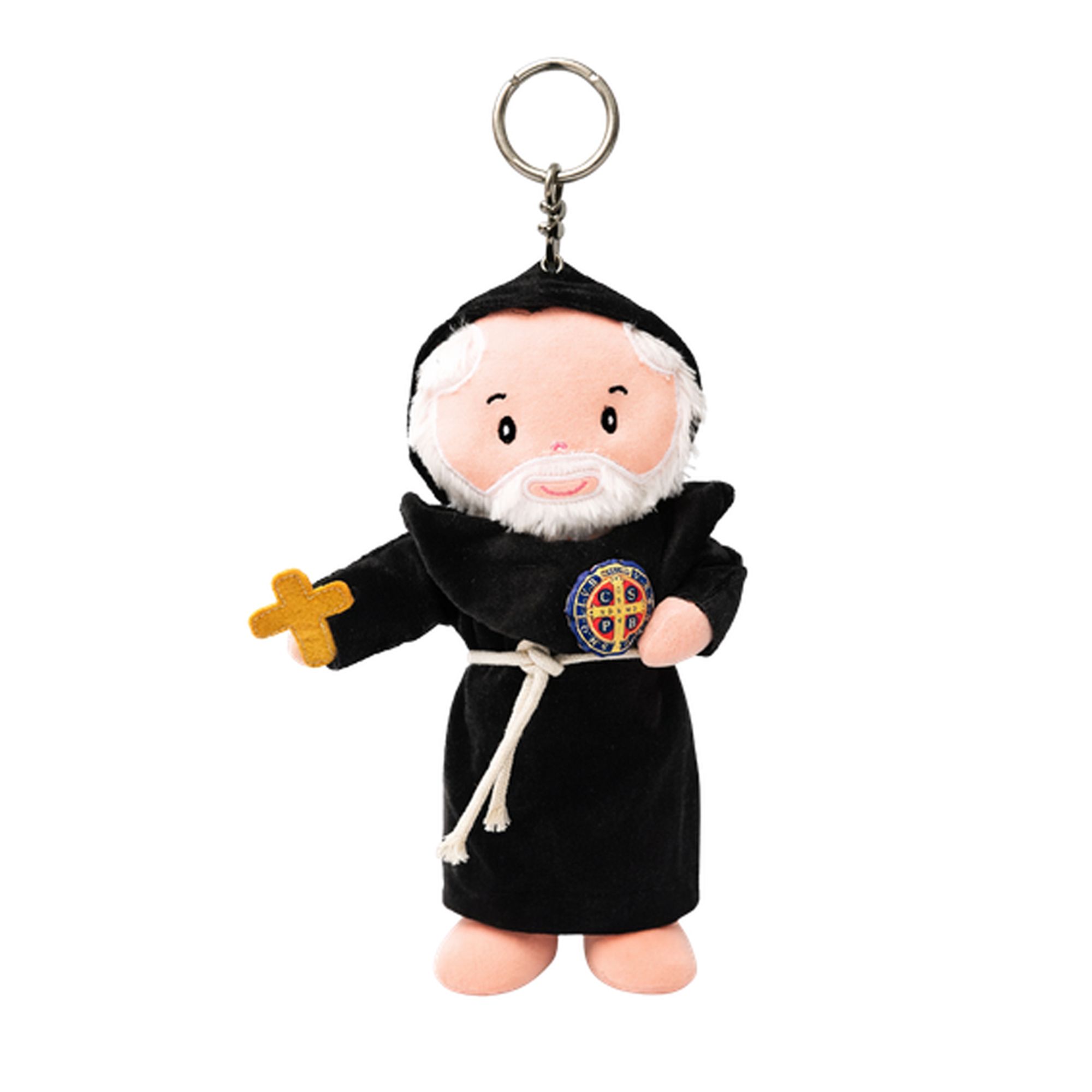 Chaveiro-Pelucia-Religioso-Sao-Bento-Zip-Toys