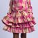 Saia-Infantil-Junina-Flanela-Xadrez-Rosa-Babados-1