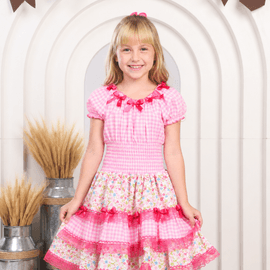 -Vestido-Infantil-Junino-Xadrez-Rosa-Claro-Decote-Ciganinha-2