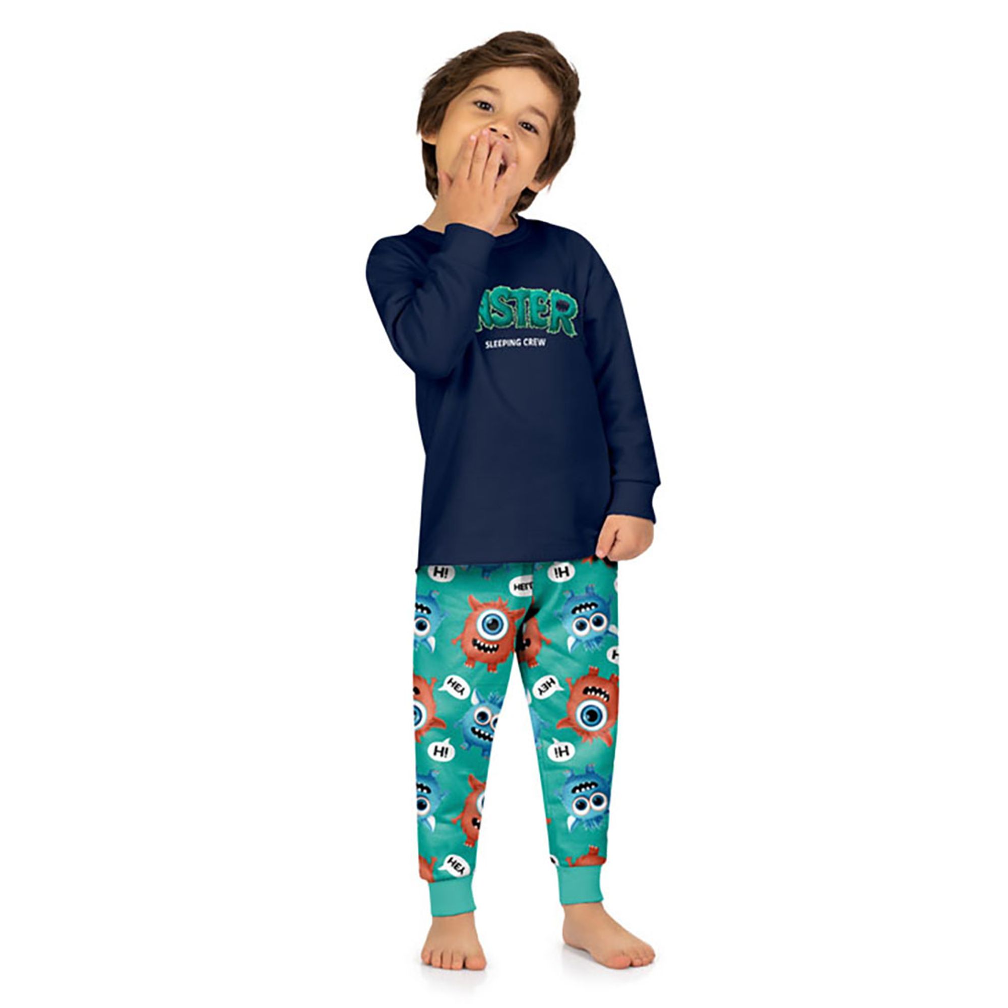 -Pijama-Meninos-Longo-Moletom-Monstros-Azul-Marinho-e-Verde1