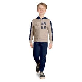 Conjunto-Infantil-Moletom-Capuz-Ziper-Amendoa-e-Marinho-Edge-1