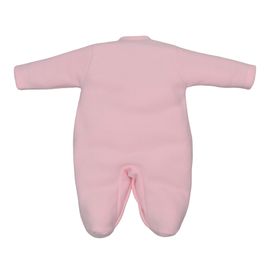 Macacao-Bebe-Longo-Microsoft-Rosa-Claro-Ursa-Flor-Bordada-2