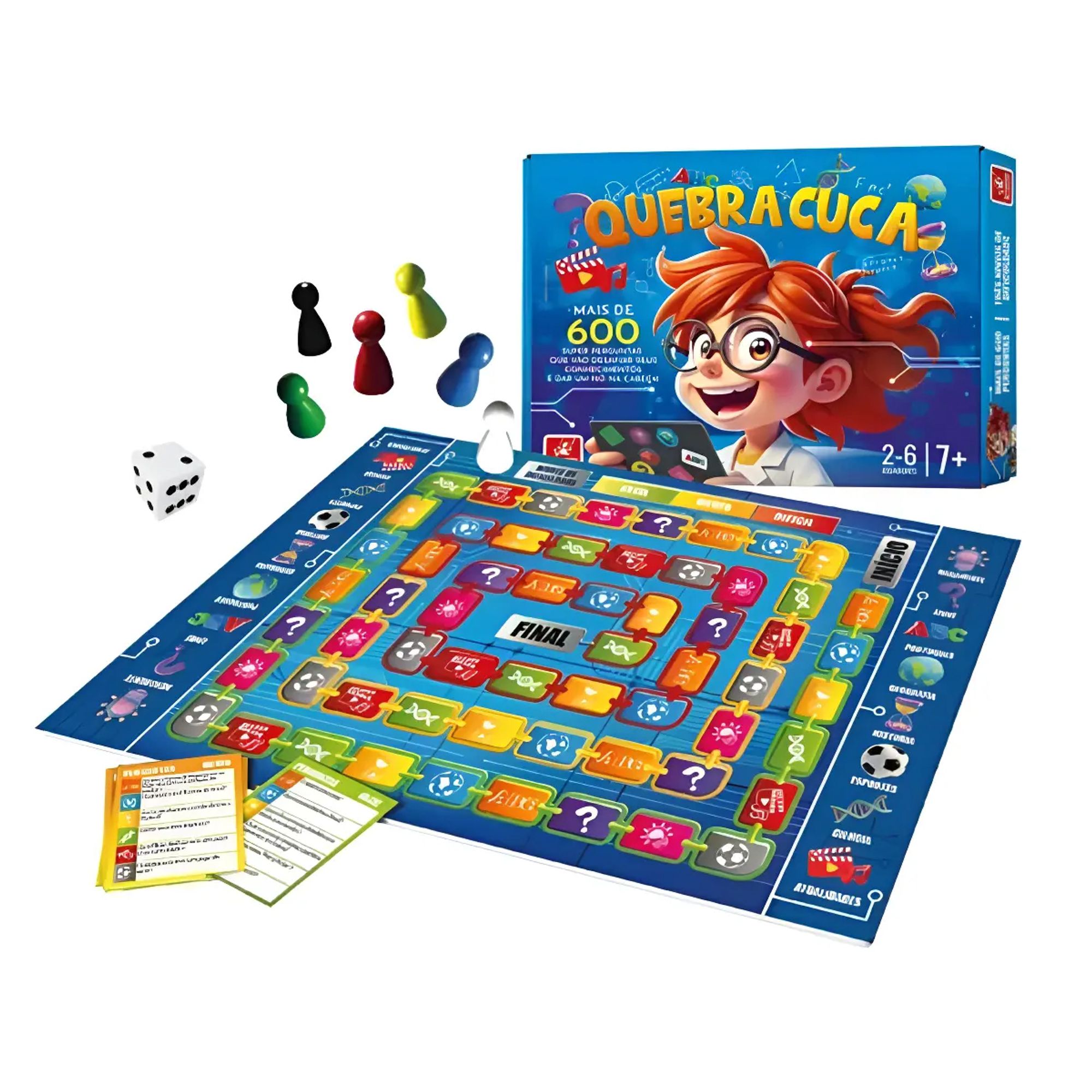 Jogo de Tabuleiro Quebra Cuca 6820