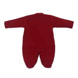 Macacao-Bebe-Longo-Plush-Vermelho-Urso-Colegial-Bordado-2