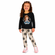 -Conjunto-Meninas-Blusa-Longa-Preta-Menininha-e-Legging-Cinza-Flores-1