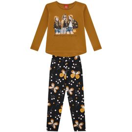 -Conjunto-Meninas-Camiseta-Longa-Caramelo-Amigas-e-Legging-Preta-2