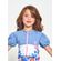 Blusa-Meninas-Ziper-Manga-Curta-Jardim-Real-Jeans-e-Branco-Alphabeto-1