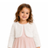 Bolero-de-Pelo-Infantil-Menina-Off--White-com-Laco-Gorgurao-Milon-1