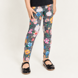 Calca-Legging-Infantil-Cotton-Ballet-Entre-Flores-Preto-e-Branco-1