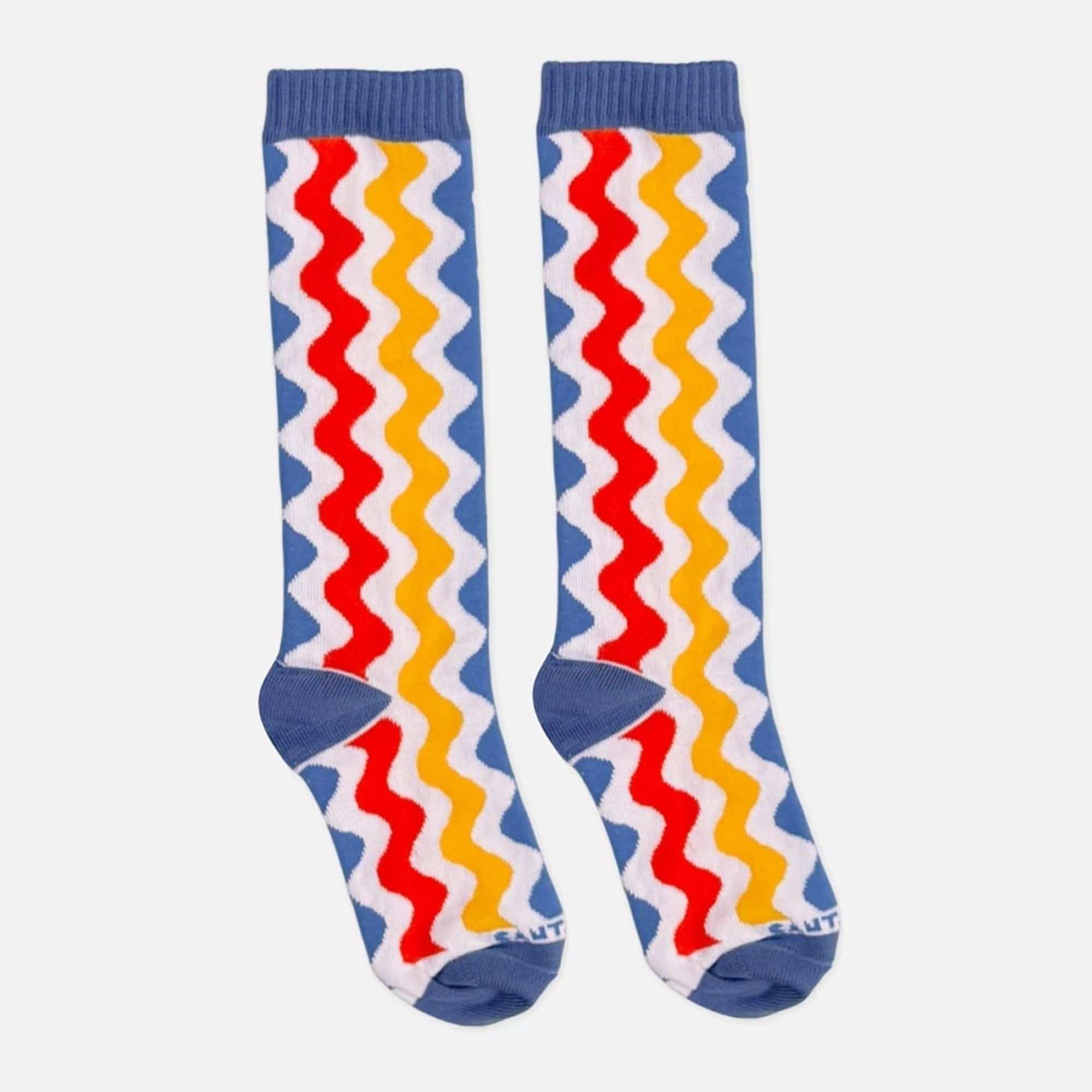 Meia-Infantil-3-4-Zig-Zag-Pop-Azul-Vermelho-e-Amarelo-Cantarola1