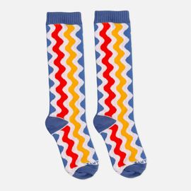 Meia-Infantil-3-4-Zig-Zag-Pop-Azul-Vermelho-e-Amarelo-Cantarola1