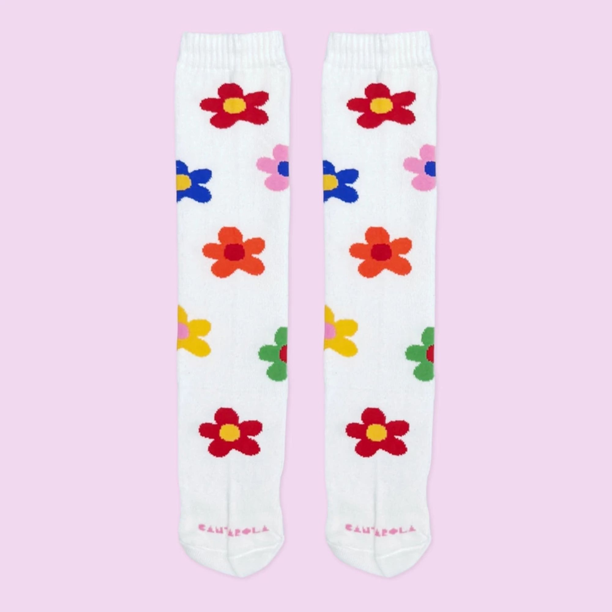 Meia-Infantil-3-4-Branca-Jardim-das-Flores-Cantarola-1