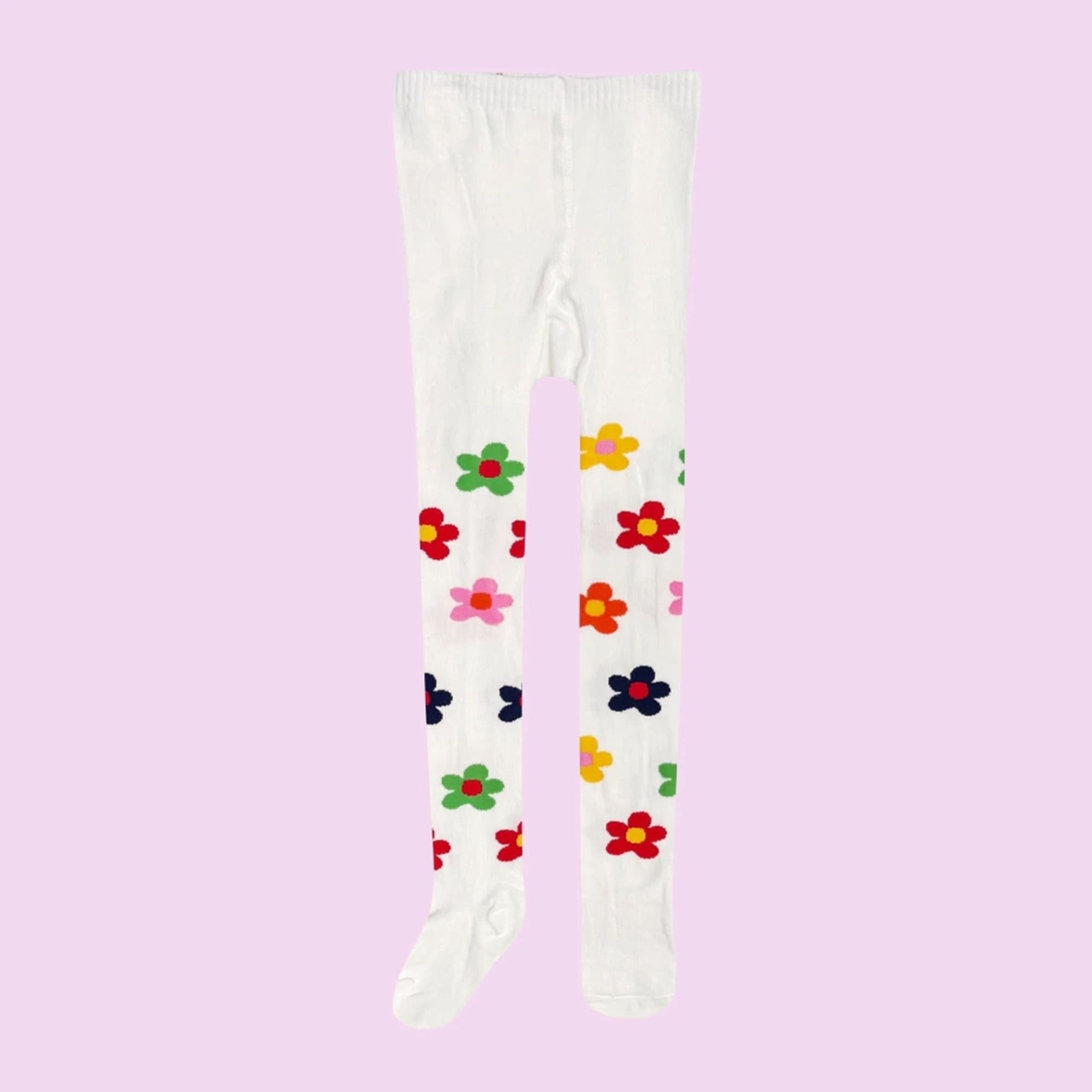 Meia-Calca-Infantil-Branca-Jardim-das-Flores-Cantarola