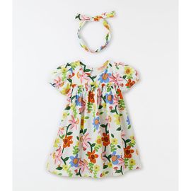 Vestido-Bebe-Com-Faixa-de-Cabelo-Malha-Branco-Caminho-Flores-Fabula-2