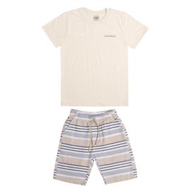 Conjunto-Meninos-Camiseta-Bege-Capable-e-Bermuda-Listrada-Eco-2