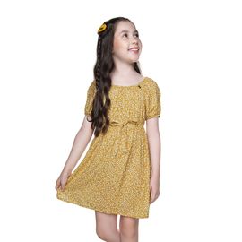 Vestido-Meninas-Shine-Viscolinho-Amarelo-Florzinhas-Brancas-1