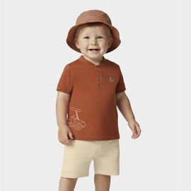 Conjunto-Meninos-Camiseta-Henley-Ferrugem-e-Bermuda-Sarja-Bege-1