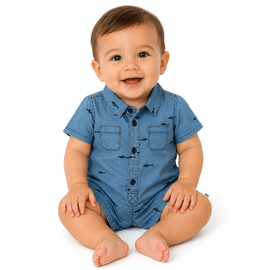 -	Macaquinho-Bebe-Curto-Camisa-Jeans-Leve-Tubarao-Shark-Tip-Top-1