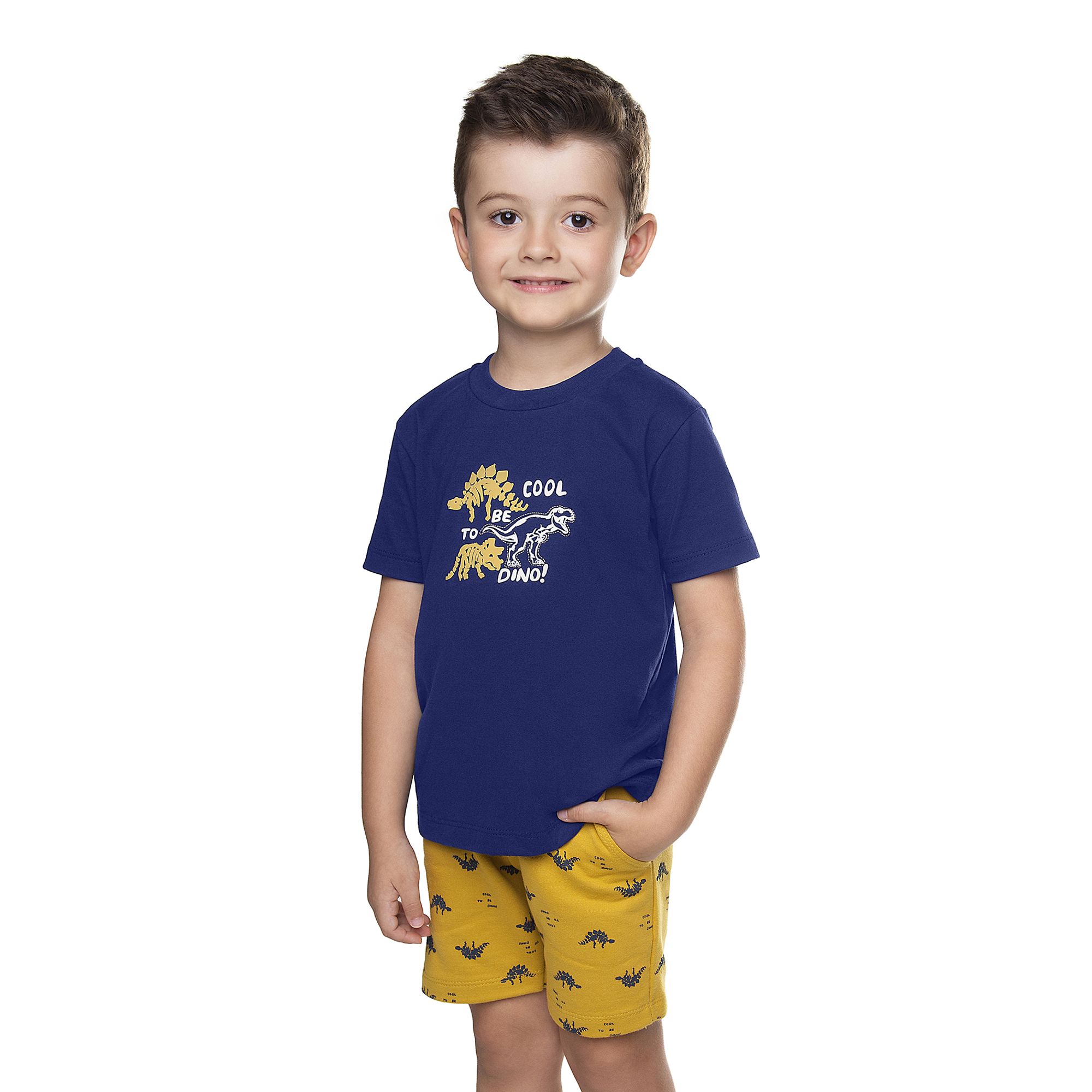 Conjunto-Meninos-Camiseta-Azul-Dinos-e-Bermuda-Amarelo-Ouro-1