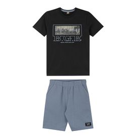 Conjunto-Meninos-Camiseta-Preta-e-Bermuda-Moletom-Pique-Azul2-