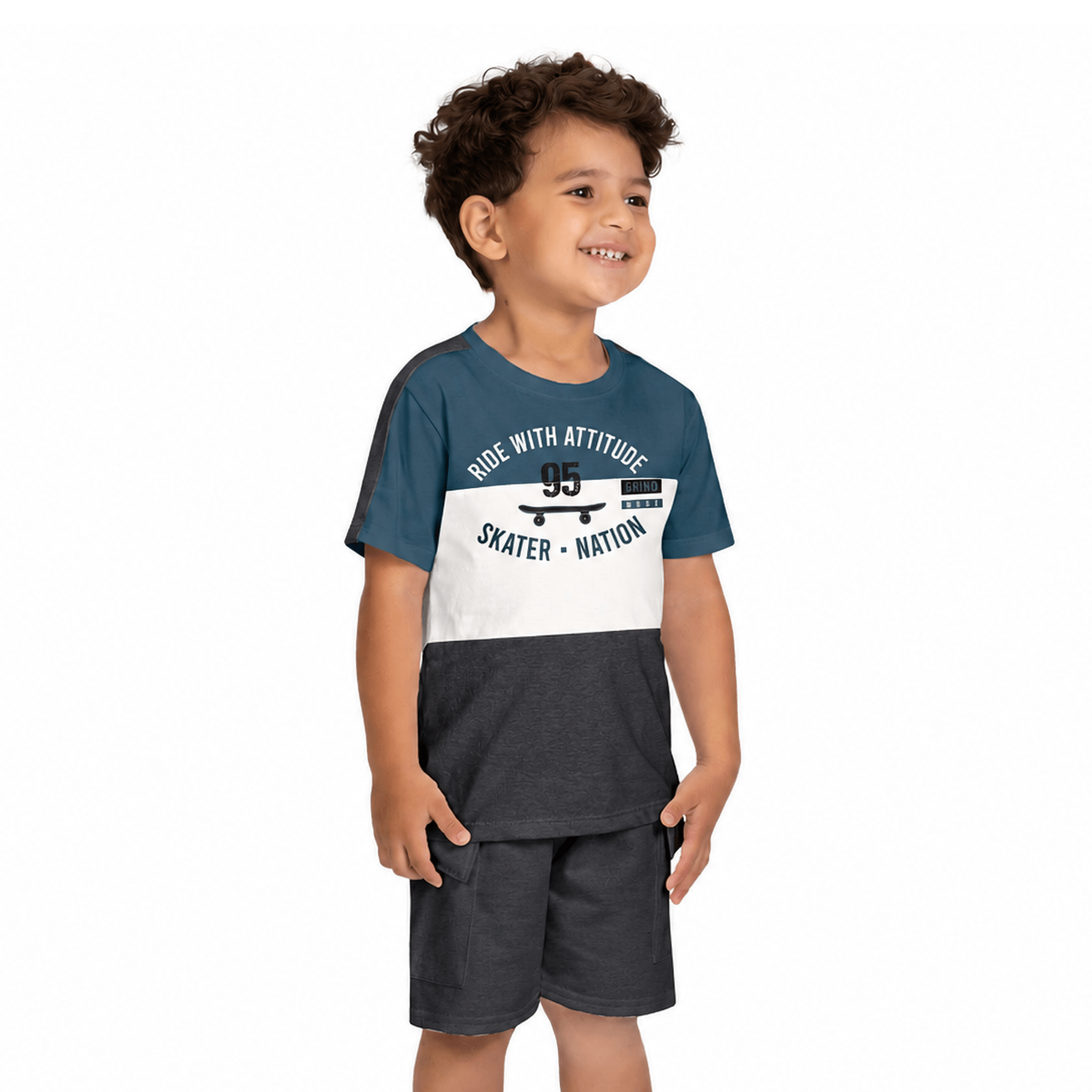 -Conjunto-Meninos-Camiseta-Faixas-Azul-e-Chumbo-Skater-e-Bermuda-Cinza-1